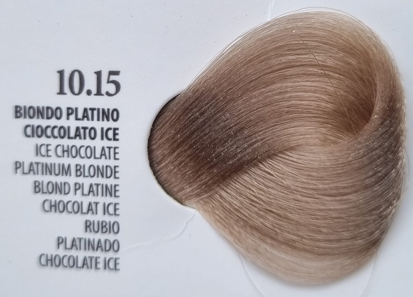 Vopsea Rapida 10 minute XHENSIL ITALIA - Blond Platinat Ciocolatiu Ice 10.15 100ml