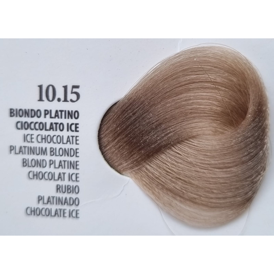 Vopsea Rapida 10 minute XHENSIL ITALIA - Blond Platinat Ciocolatiu Ice 10.15 100ml