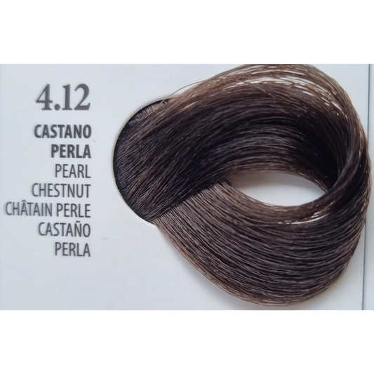 Vopsea Rapida 10 minute XHENSIL ITALIA - Castaniu Perlat 4.12 100ml