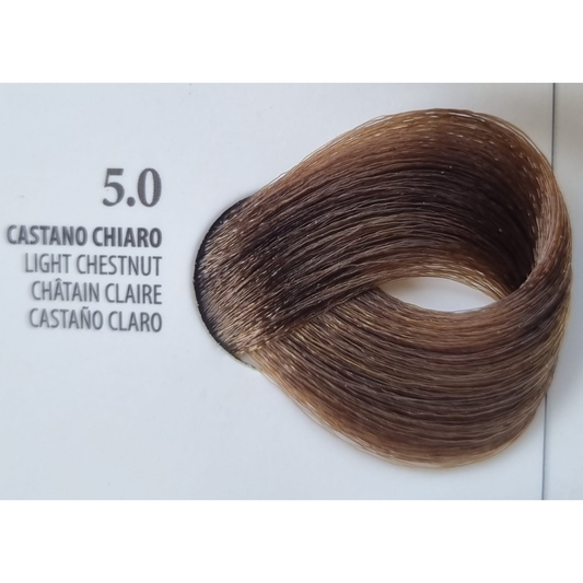 Vopsea Rapida 10 minute XHENSIL ITALIA - Castaniu Deschis 5.0 100ml