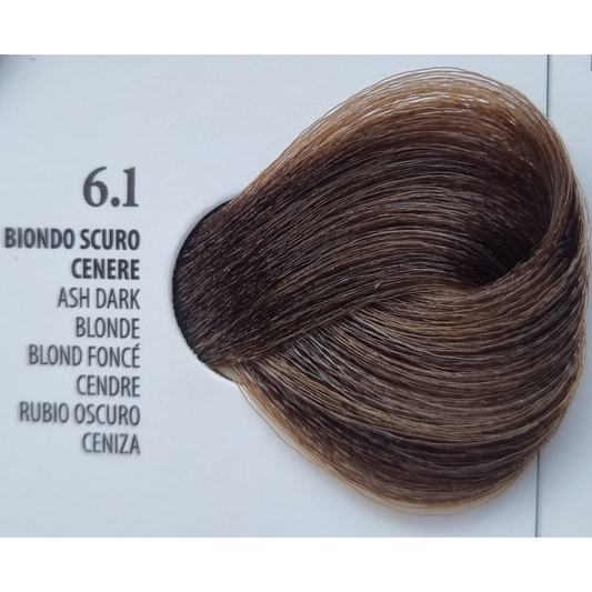 Vopsea Rapida 10 minute XHENSIL ITALIA - Blond Inchis Cenusiu 6.1 100ml