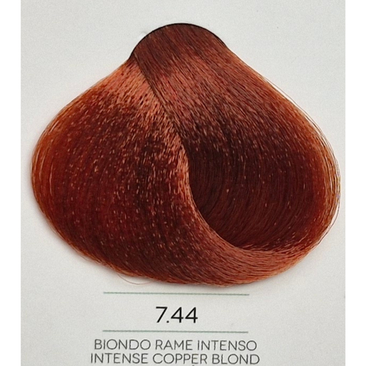 Vopsea Natural Touch All Free 100ml - INTENSE COPPER BLOND 7.44