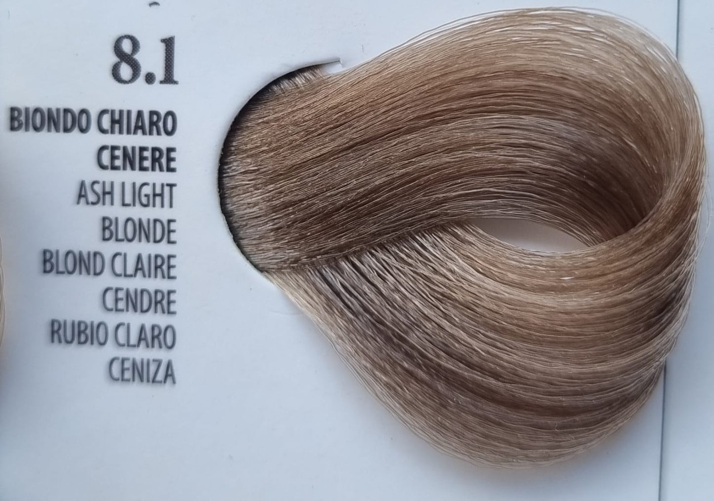 Vopsea Rapida 10 minute XHENSIL ITALIA - Blond Deschis Cenusiu 8.1 100ml