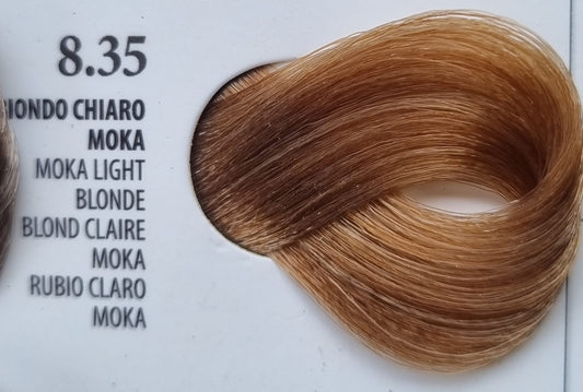 Vopsea Rapida 10 minute XHENSIL ITALIA - Blond Deschis Moka 8.35 100ml