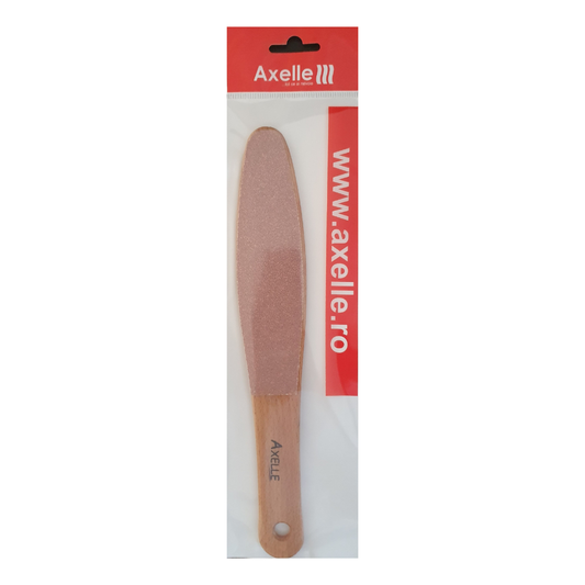 Pila pentru pedichiura - din lemn, cu doua fete abrazive