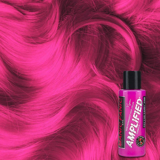 Vopsea directa semipermanenta Manic Panic Amplified - COTTON CANDY 118ml