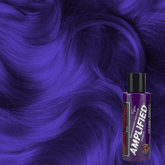Vopsea directa semipermanenta Manic Panic Amplified - ULTRA VIOLET 118ml