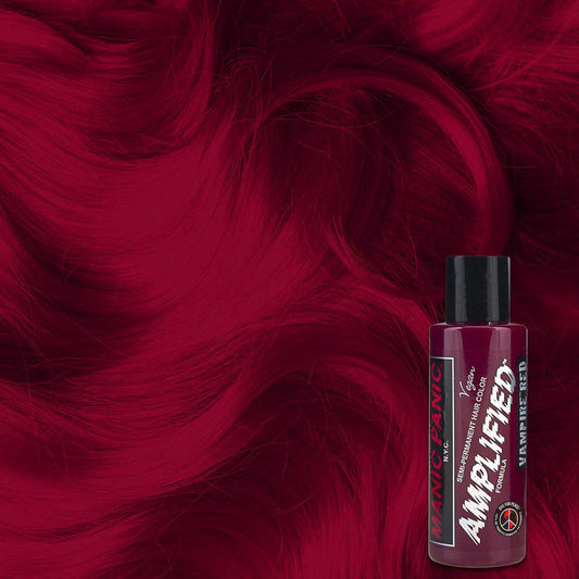 Vopsea directa semipermanenta Manic Panic Amplified - VAMPIRE RED 118ml