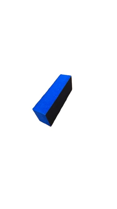 Buffer abraziv bloc albastru/negru