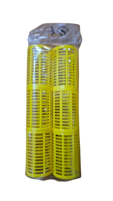 Bigudiuri Plastic Basic 41mm, 6buc/set