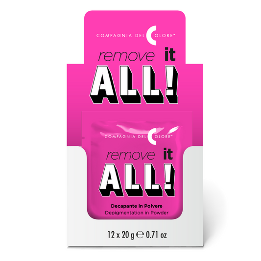 REMOVE-IT ALL - remover pentru pigment tip pudra decapanta 20 gr, 12 plic/set