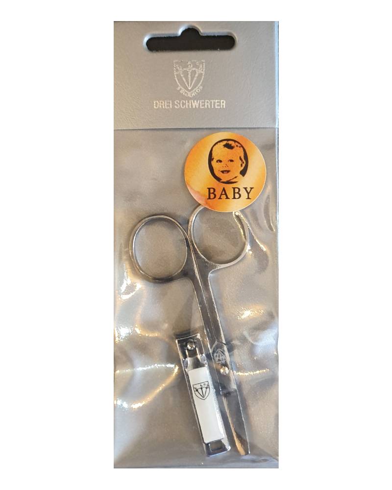 Set Baby: forfecuta varfuri rotunjite + unghiera speciala