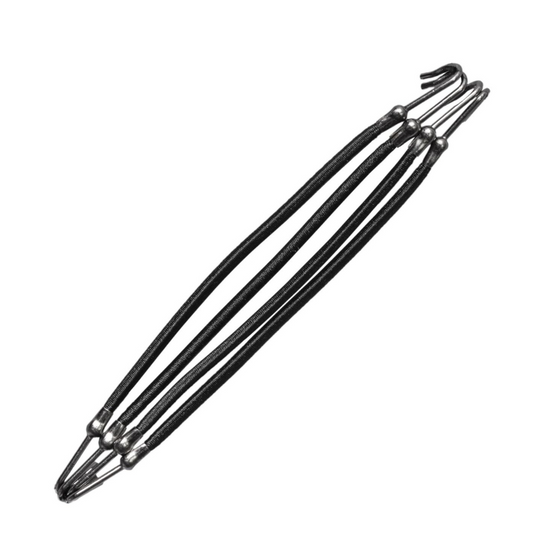 Elastice cu 2 Carlige pentru Cocuri 4buc/set