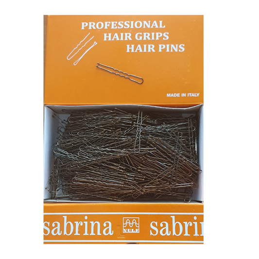 Ace invizibile medii ondulate cu bumb, 5cm L329 pt.coc,maro, 500 grame