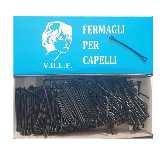 Agrafe netede, 5cm, cu bumb, negre L87, 500gr