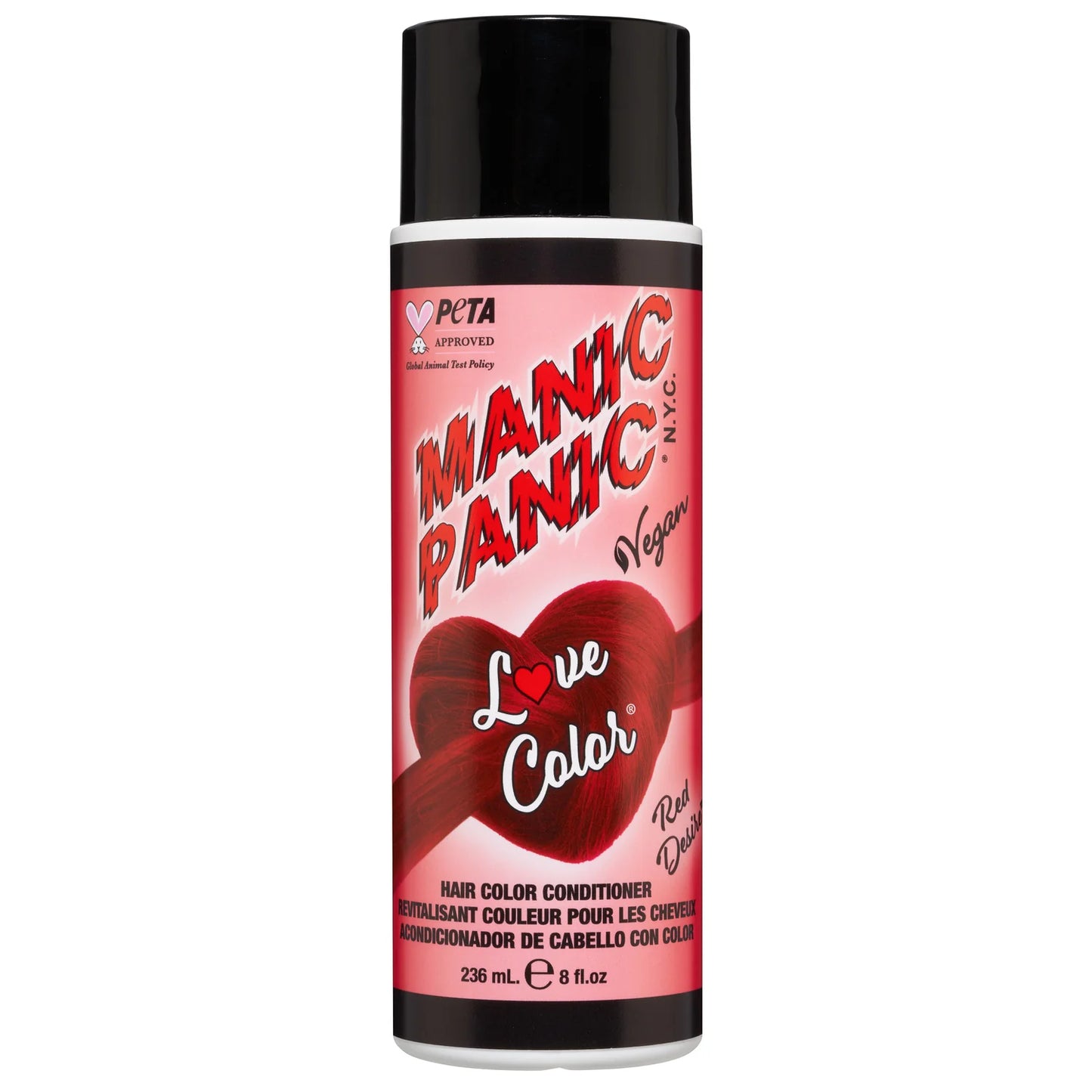 Nuantator Conditioner pt revitalizare culoare LOVE COLORS - RED DESIRE 236ml
