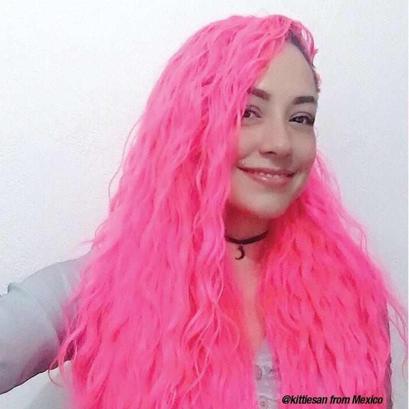 Vopsea directa semipermanenta Manic Panic Amplified - COTTON CANDY 118ml