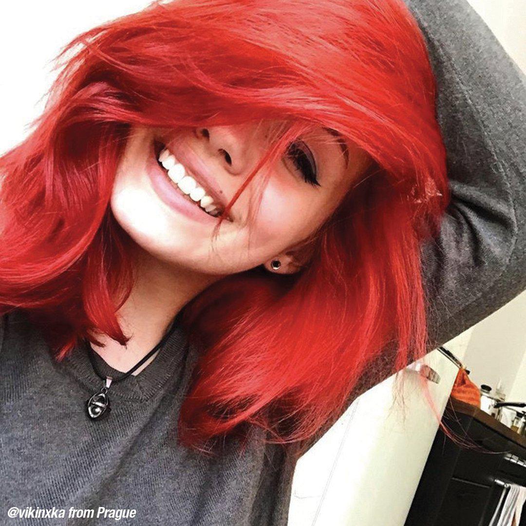 Vopsea directa semipermanenta Manic Panic Amplified - ROCK'N'ROLL RED 118ml