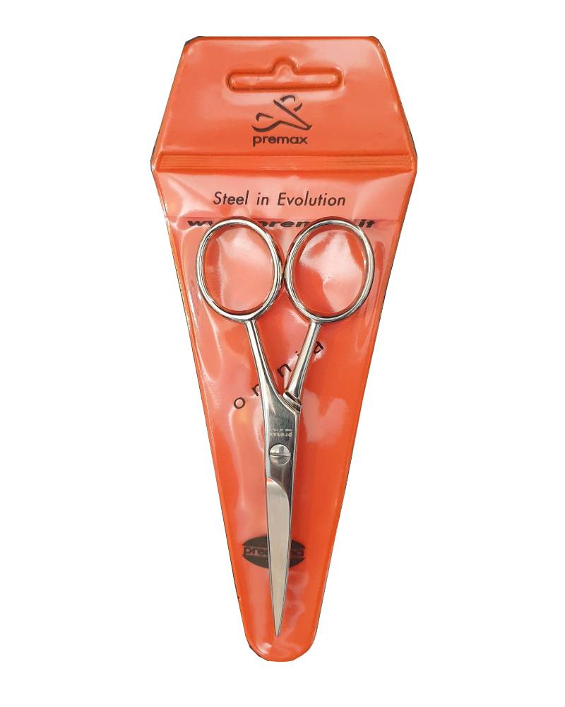 Foarfece pentru tuns barba si mustata 4,5"