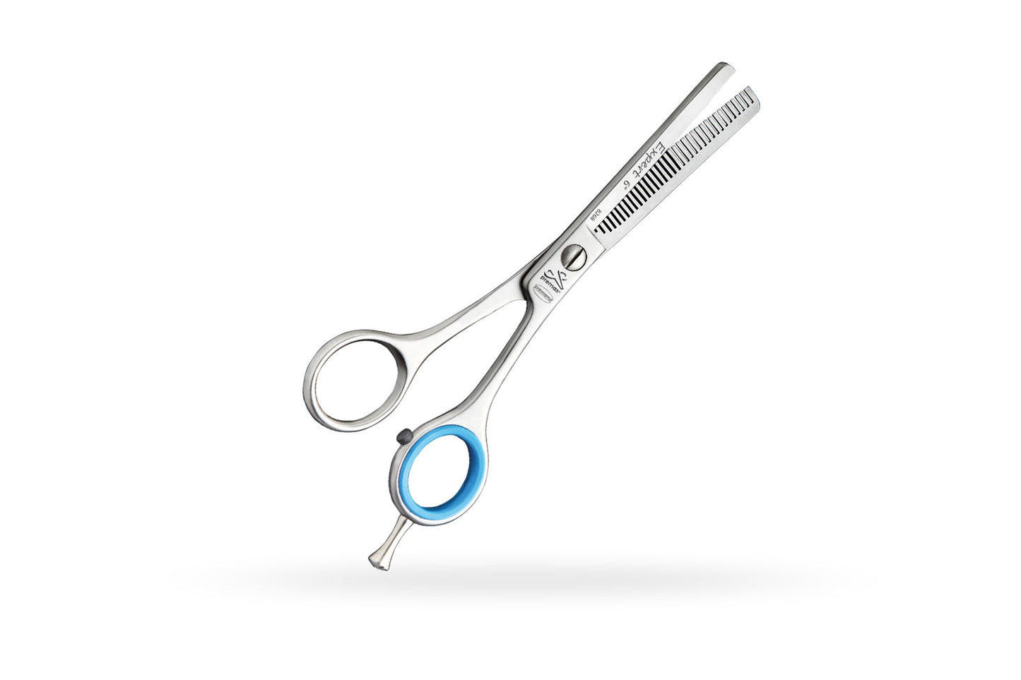 Foarfece din inox pentru tuns si filat, cu reazem Expert 6,5"
