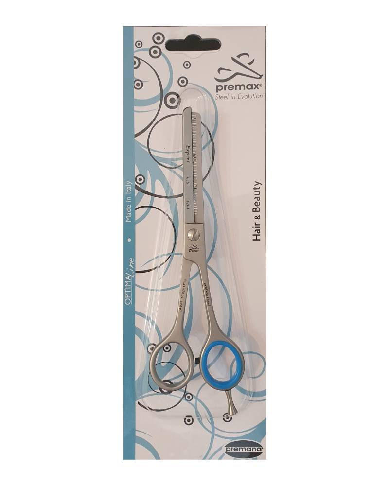 Foarfece din inox pentru tuns si filat, cu dinti speciali Expert 5,5"