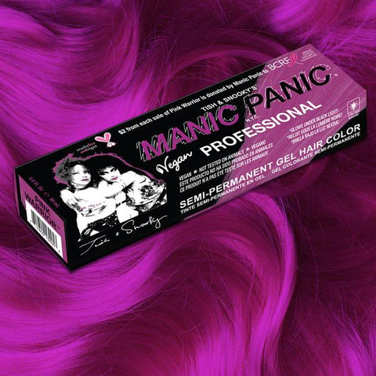 Vopsea gel prof.semip.MANIC PANIC PROFESSIONAL 90ml- Pink Warrior