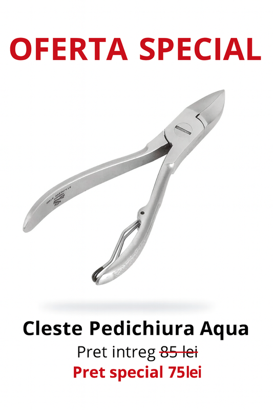 Pret Special Cleste Pedichiura Aqua
