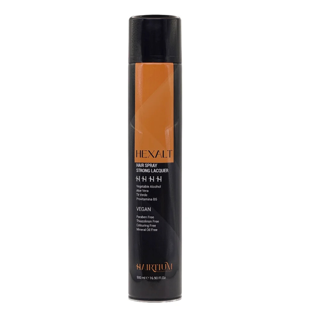 HEXALT Hair spray Strong Laquer -fixativ cu stralucire 500 ml