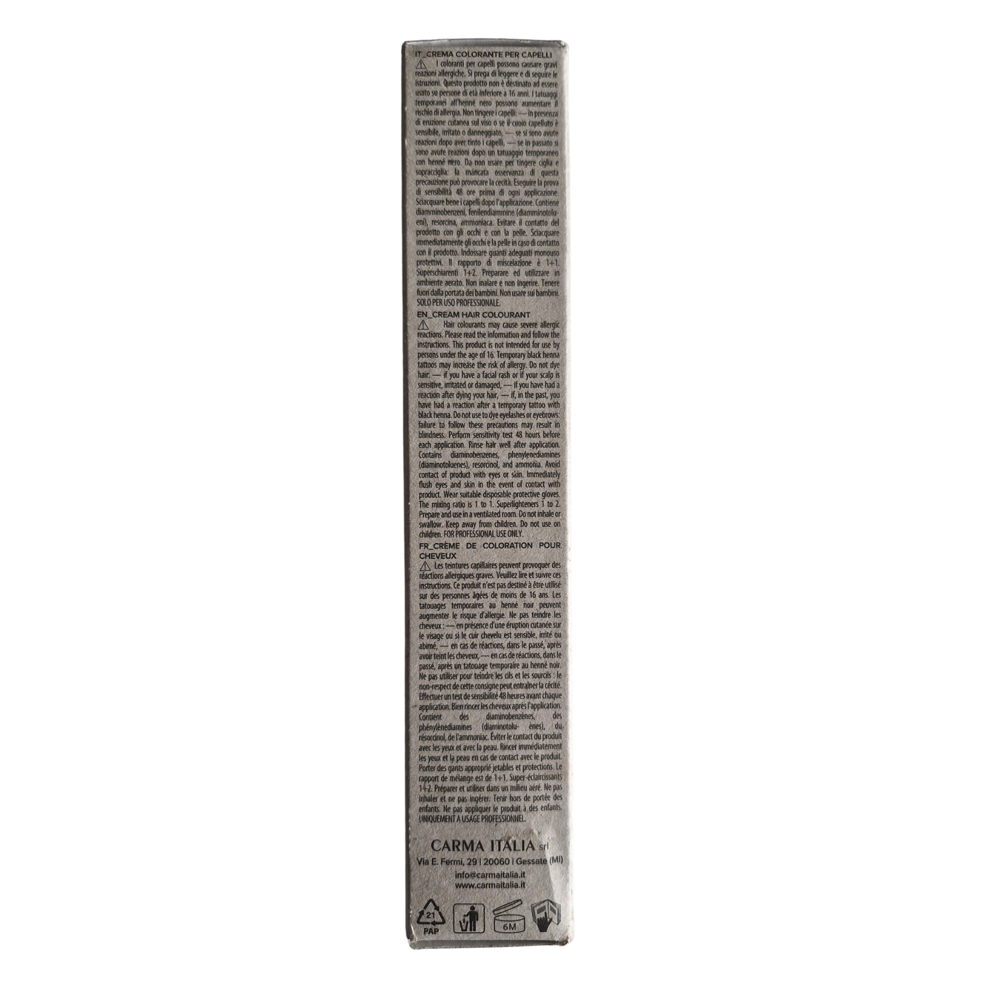 Vopsea Rapida 10 minute XHENSIL ITALIA - Corector Violet 100ml