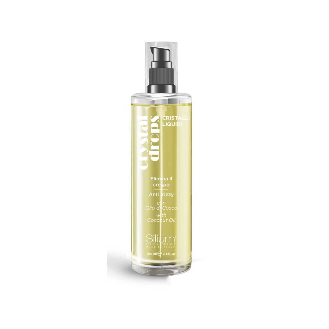 Crystal Drops SILIUM Anti-Frizzy cu ulei cocos 100ml