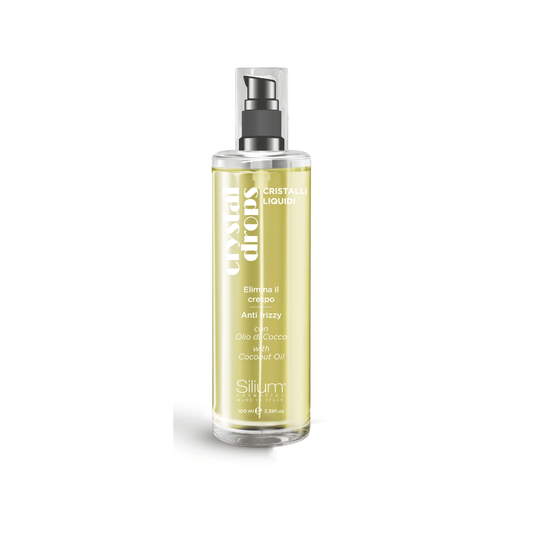 Crystal Drops SILIUM Anti-Frizzy cu ulei cocos 100ml