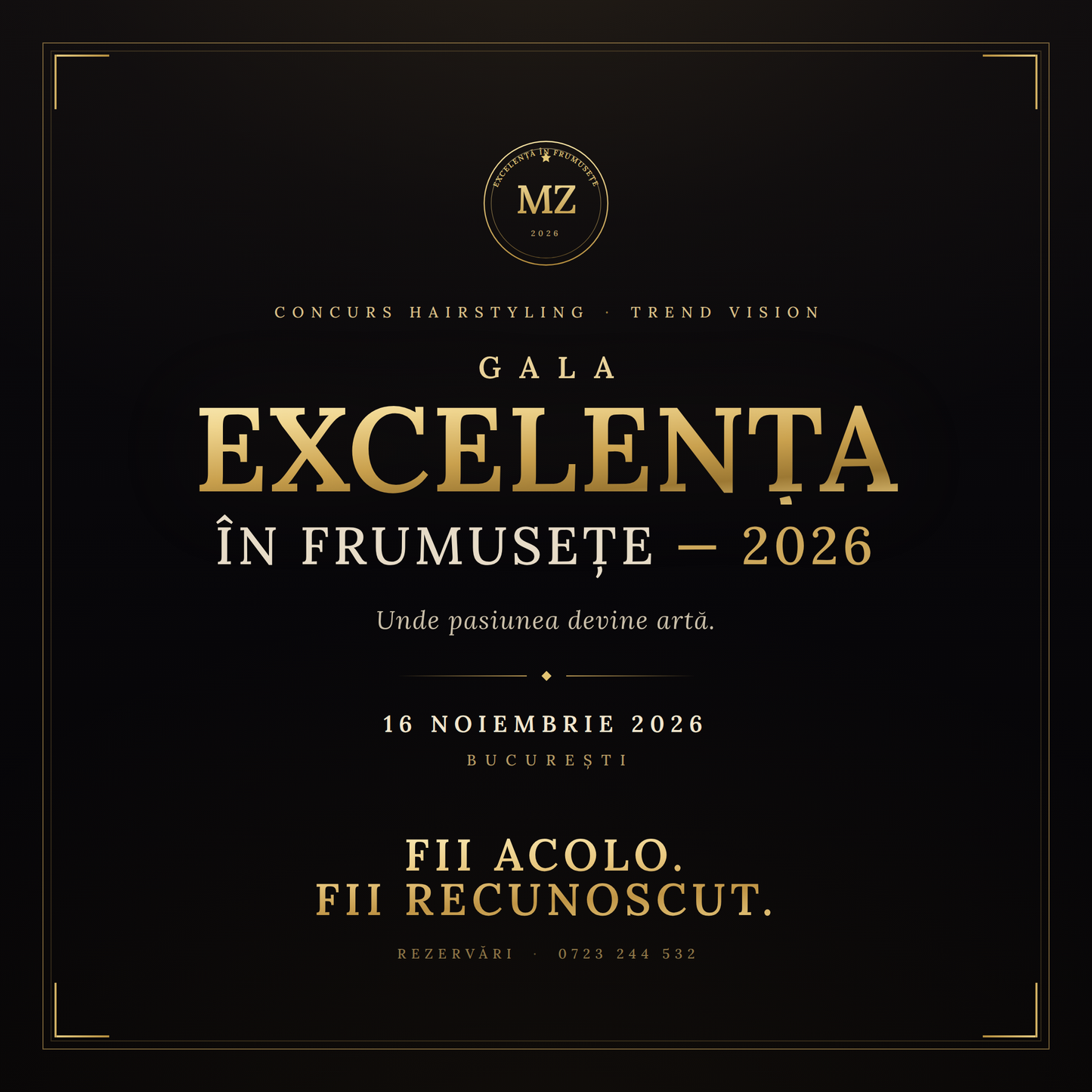 Gala Excelență în Frumusețe