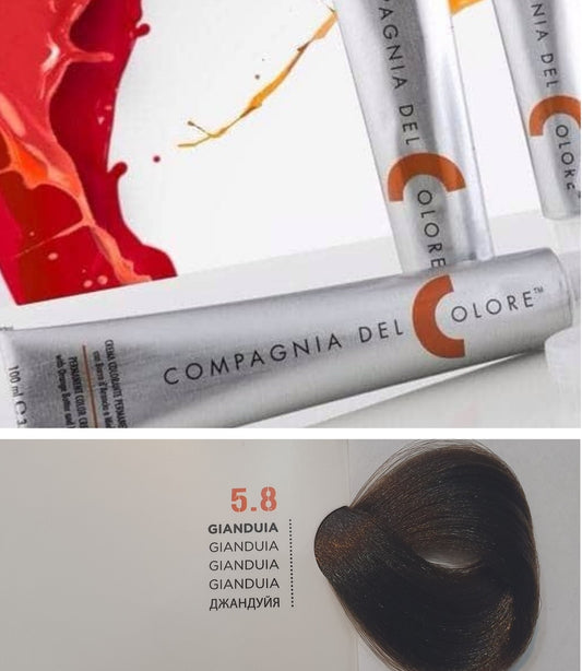 Vopsea pentru par Caramel - GIANDUIA 5.8 100ml