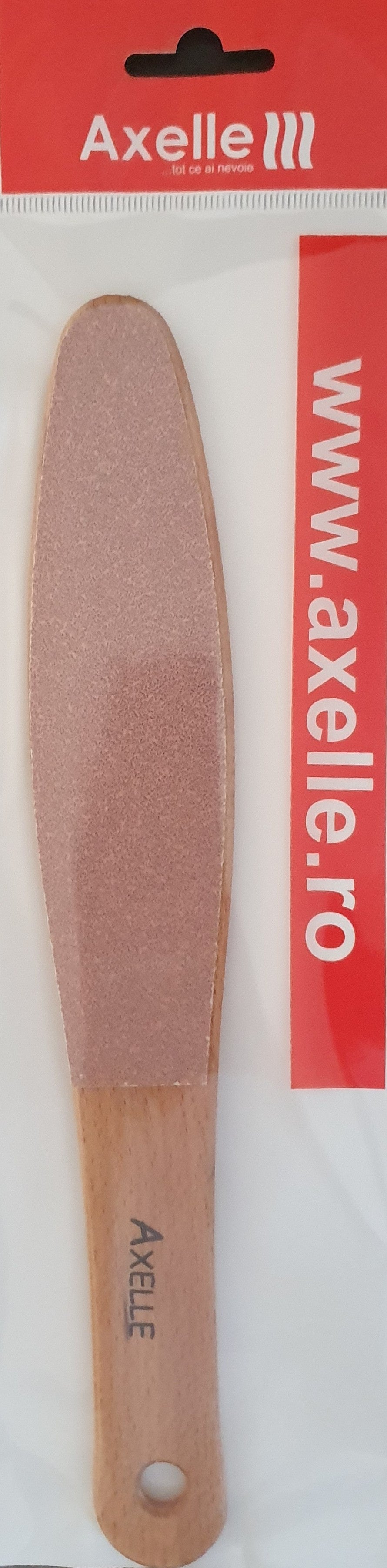 Pila pentru pedichiura - din lemn, cu doua fete abrazive