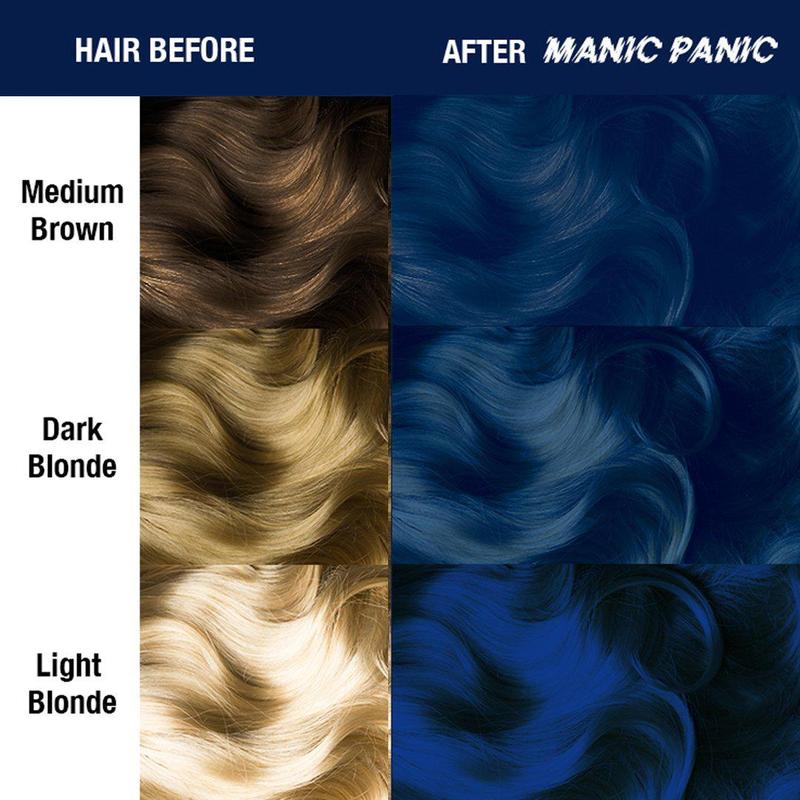 Vopsea directa semipermanenta Manic Panic Amplified - AFTER MIDNIGHT 118ml