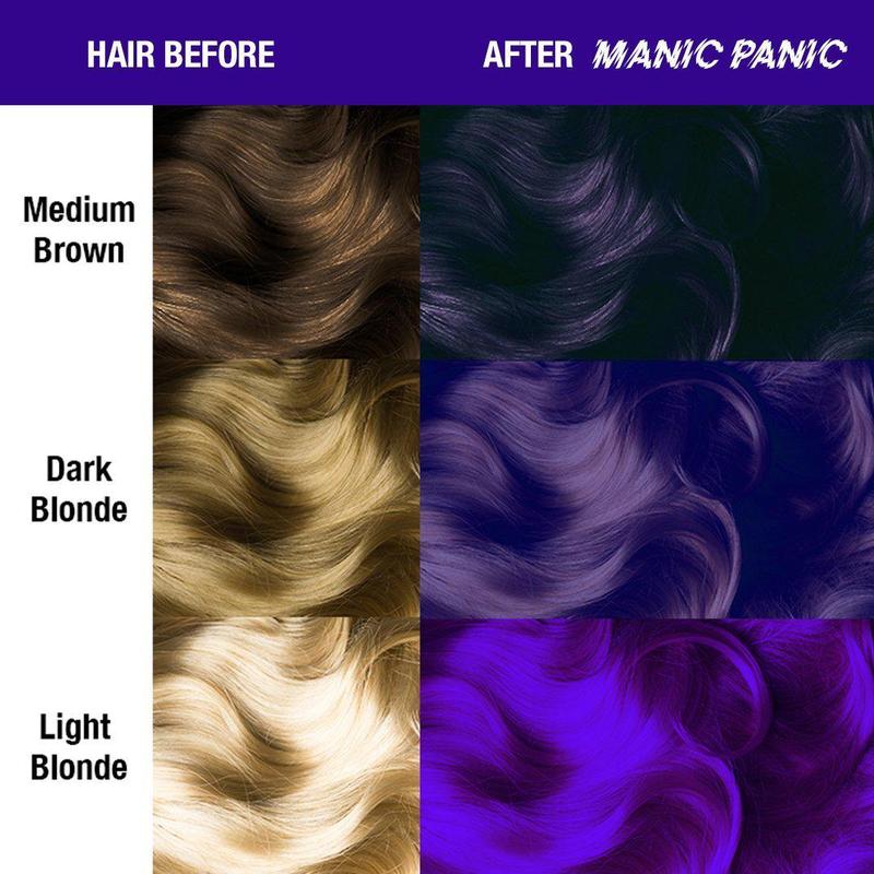 Vopsea directa semipermanenta Manic Panic Amplified - ULTRA VIOLET 118ml