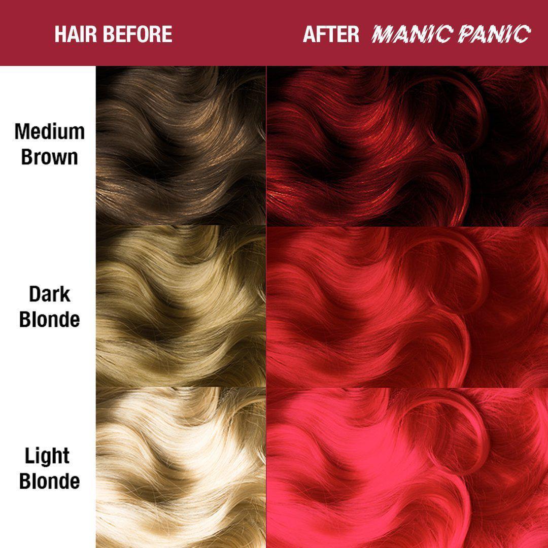 Vopsea directa semipermanenta Manic Panic Amplified - ROCK'N'ROLL RED 118ml