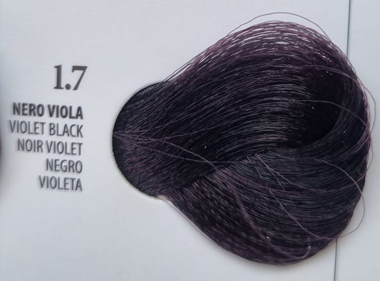 Vopsea Rapida 10 minute XHENSIL ITALIA - Negru Violet 1.7 100ml