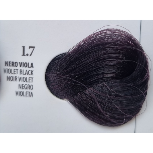 Vopsea Rapida 10 minute XHENSIL ITALIA - Negru Violet 1.7 100ml