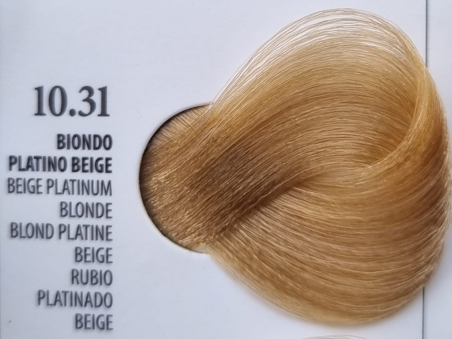 Vopsea Rapida 10 minute XHENSIL ITALIA - Blond Platinat Beige 10.31