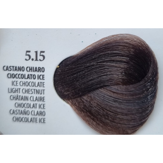 Vopsea Rapida 10 minute XHENSIL ITALIA - Castaniu Deschis Ciocolatiu Ice 5.15 100ml