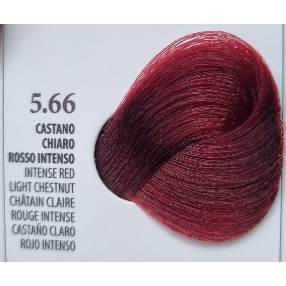 Vopsea Rapida 10 minute XHENSIL ITALIA - Castaniu Deschis Rosu Intens 5.66 100ml