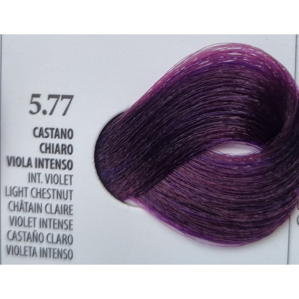 Vopsea Rapida 10 minute XHENSIL ITALIA - Castaniu Deschis Violet Intens 5.77 100ml