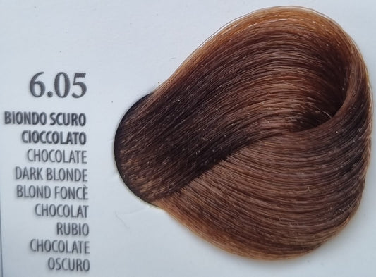 Vopsea Rapida 10 minute XHENSIL ITALIA - Blond Inchis Ciocolatiu 6.05 100ml