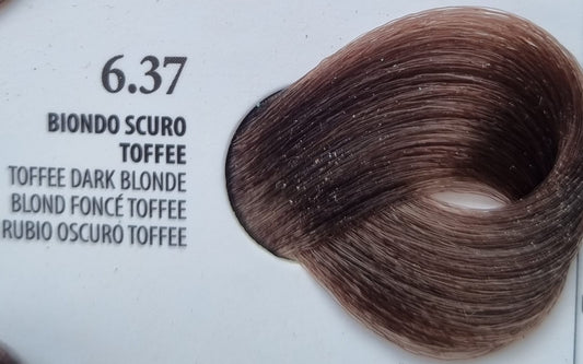 Vopsea Rapida 10 minute XHENSIL ITALIA - Blond Inchis Toffee 6.37 100ml