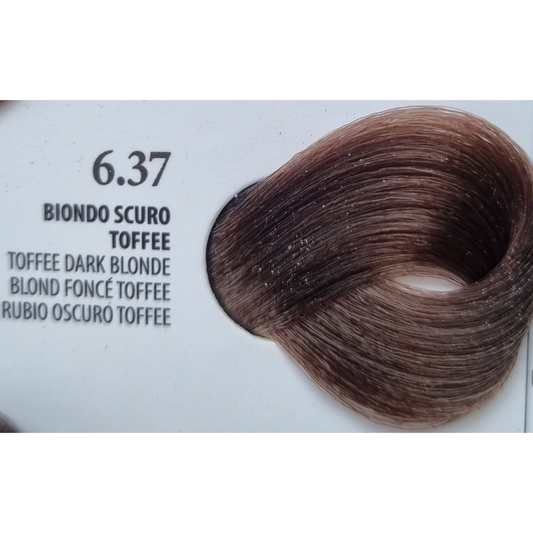 Vopsea Rapida 10 minute XHENSIL ITALIA - Blond Inchis Toffee 6.37 100ml