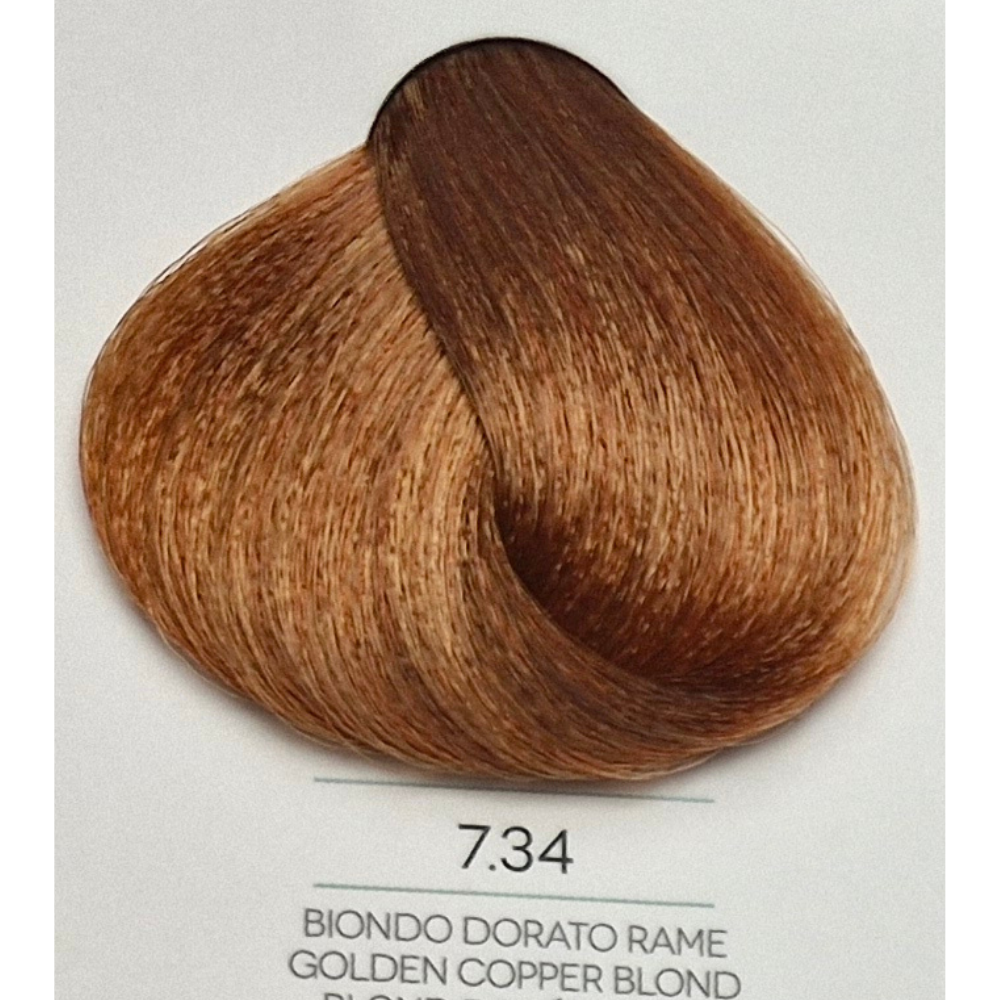 Vopsea Natural Touch All Free 100ml - GOLDEN COPPER BLOND 7.34