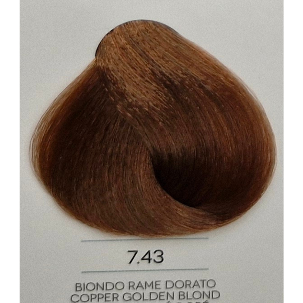 Vopsea Natural Touch All Free 100ml - COPPER GOLDEN BLOND 7.43
