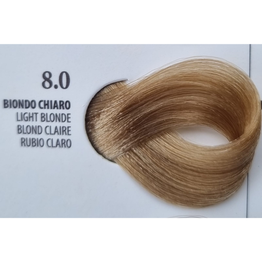 Vopsea Rapida 10 minute XHENSIL ITALIA - Blond Deschis 8.0 100ml