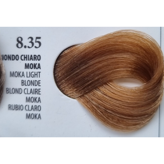 Vopsea Rapida 10 minute XHENSIL ITALIA - Blond Deschis Moka 8.35 100ml